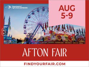 Afton Fair - Ride Yard Sign